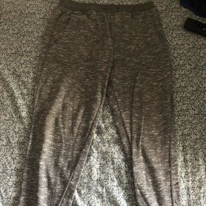Grey camp joggers